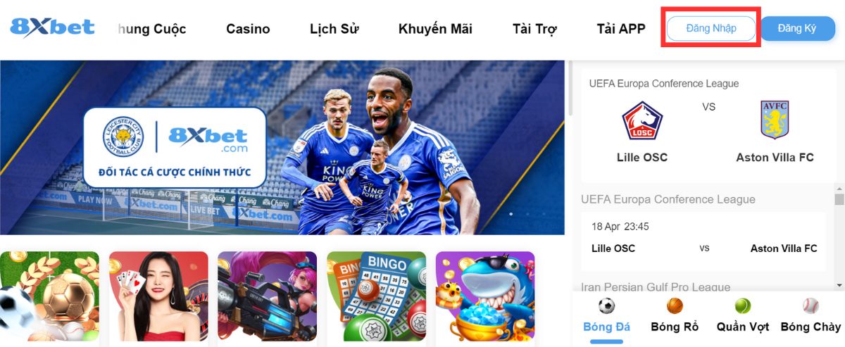 bùng nổ mùa euro cùng 8xbet - cách cá cược euro 8xbet chi tiết nhất 4 nhấn chọn "đăng nhập" tại trang chủ 8xbet