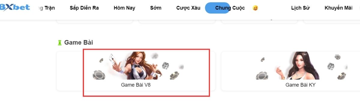 chọn sảnh chơi baccarat 8xbet 3d