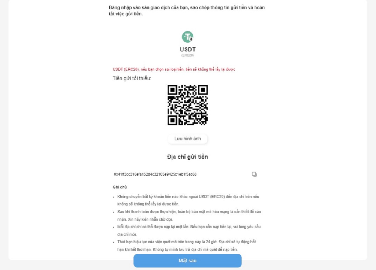 quét mã nạp tiền 8xbet qua tiền điện tử