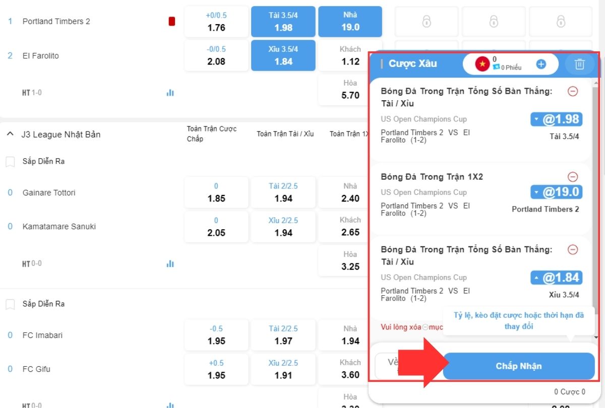 tiến hành đặt cược xâu 8xbet