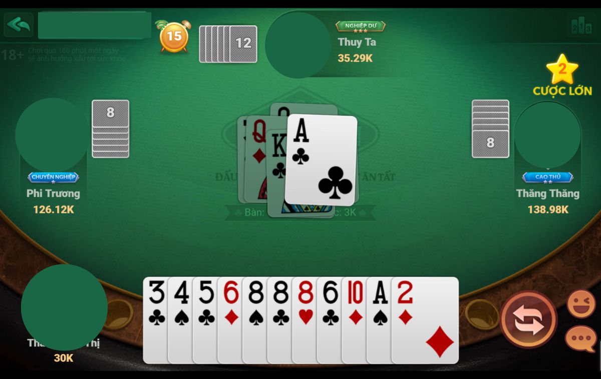 bắt đầu chơi tiến lên 8xbet