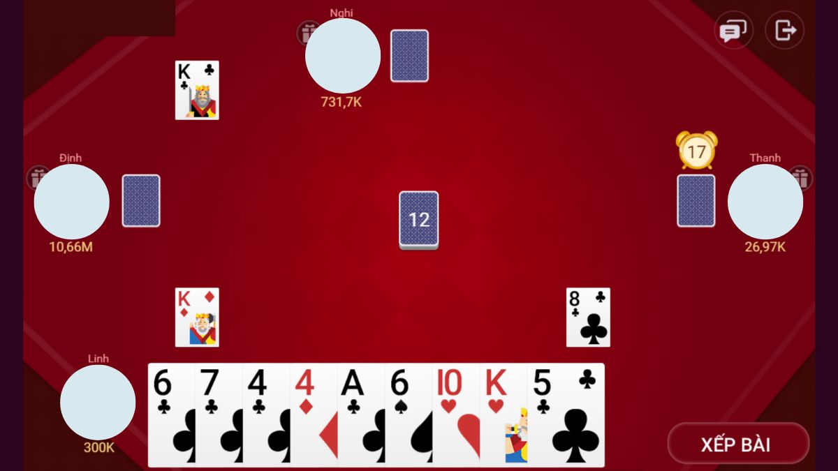 người chơi bắt đầu chơi phỏm 8xbet