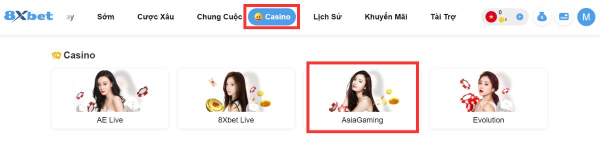 vào sảnh chơi cá cược three face 8xbet