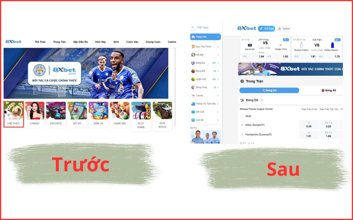 8xbet bảo trì để thay đổi để cập nhật thêm tính năng