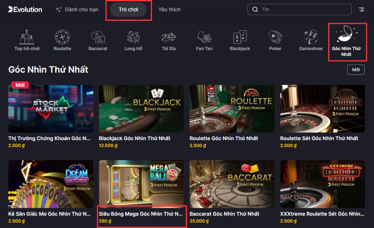 tìm phòng chơi siêu bóng mega 8xbet