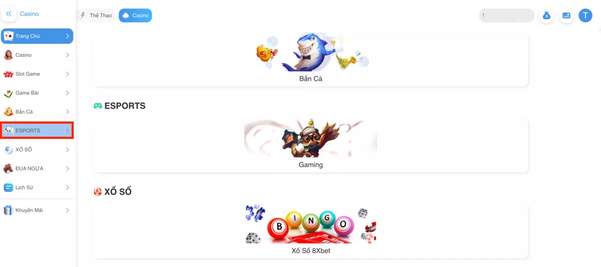 truy cập sảnh chơi liên quân mobile 8xbet